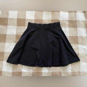 Victoria's Secret Black PINK flare black skirt